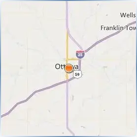 Ottawa University Ottawa Location Map