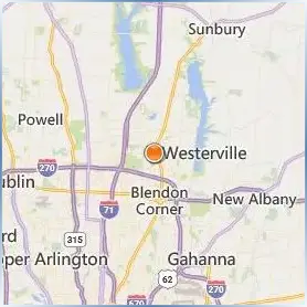 Otterbein University Location Map Otterbein University Location Map