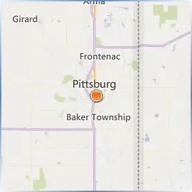 Pittsburg State University Location Map Pittsburg State University Location Map