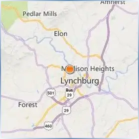 Randolph College Location Map Randolph College Location Map