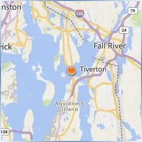 Roger Williams University Location Map