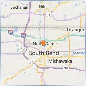 Saint Mary's College Location Map Saint Mary's College Location Map