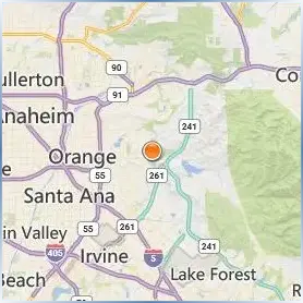 Santiago Canyon College Location Map Santiago Canyon College Location Map