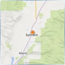 Snow College Location Map