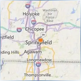 Springfield Technical Community College Location Map