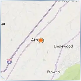 Tennessee Wesleyan College Location Map Tennessee Wesleyan College Location Map