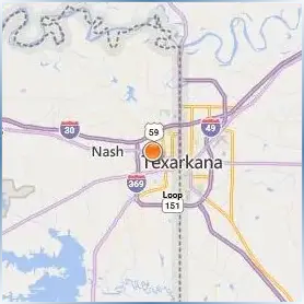 Texarkana College Location Map Texarkana College Location Map