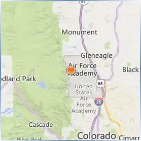 United States Air Force Academy Location Map United States Air Force Academy Location Map