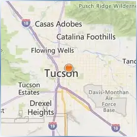 University of Arizona Location Map University of Arizona Location Map