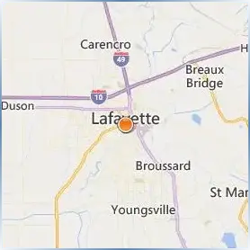University of Louisiana at Lafayette Location Map University of Louisiana at Lafayette Location Map