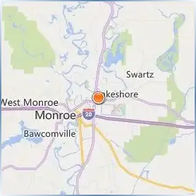 University of Louisiana at Monroe Location Map University of Louisiana at Monroe Location Map