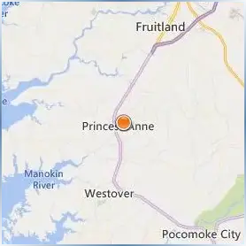 University of Maryland Eastern Shore Location Map University of Maryland Eastern Shore Location Map