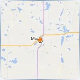 University of Minnesota Morris Location Map University of Minnesota Morris Location Map