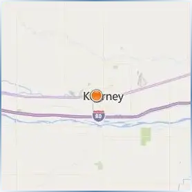 University of Nebraska at Kearney Location Map