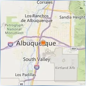 University of New Mexico Location Map University of New Mexico Location Map