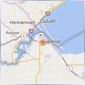 University of Wisconsin Superior Location Map University of Wisconsin Superior Location Map