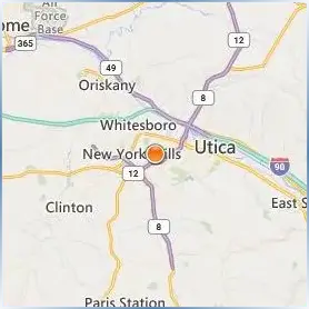 Utica University Location Map Utica University Location Map