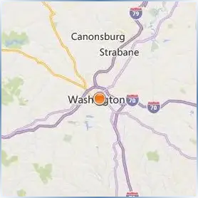 Washington & Jefferson College Location Map Washington & Jefferson College Location Map