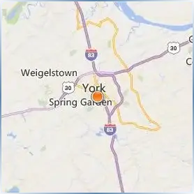 York College Pennsylvania Location Map York College Pennsylvania Location Map